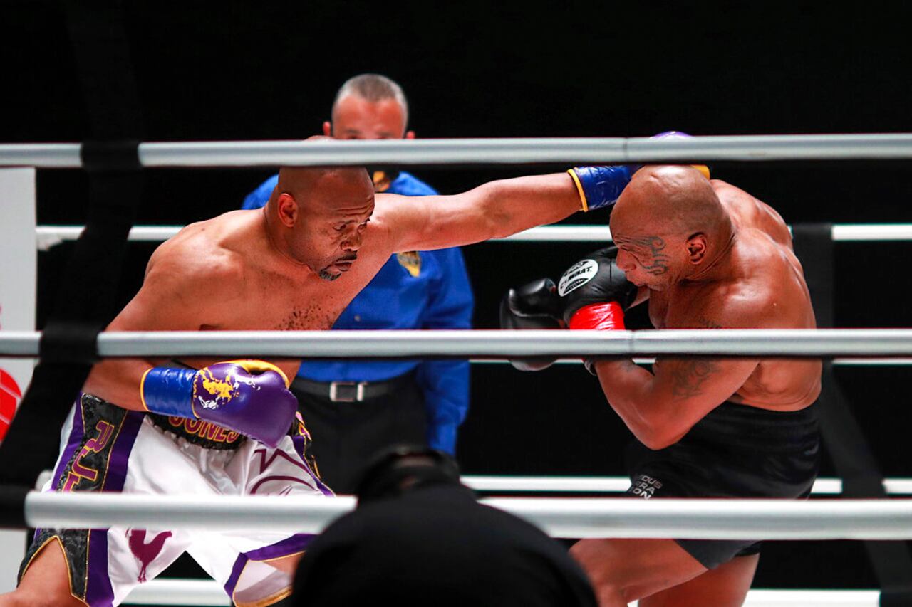 Tyson y Roy Jones