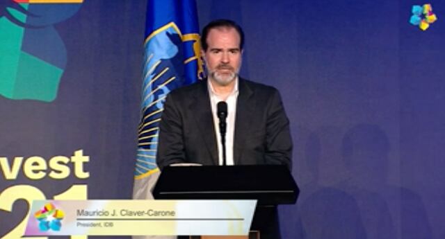 Mauricio Claver-Carone, presidente del BID