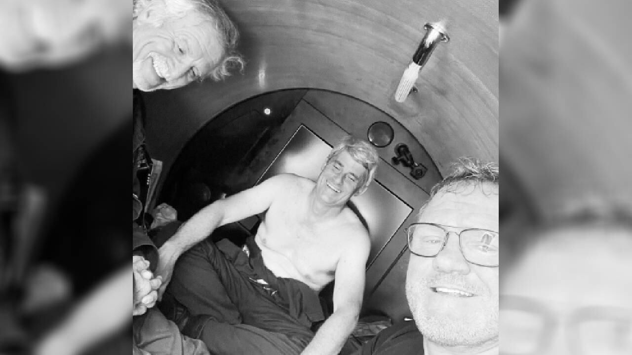 El alemán, Arthur Loibl, detalló las condiciones a bordo del Titán.