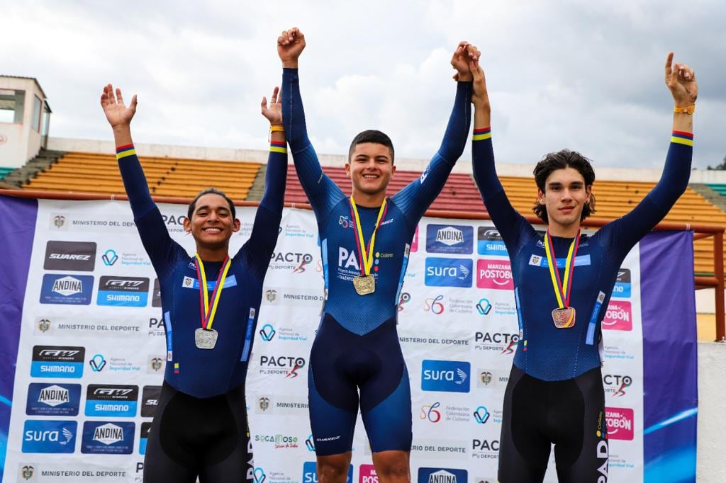 Jerónimo había conseguido la medalla de bronce en el Keirin en Duitama del Encuentro PAD.