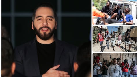 Nayib Bukele envió militares para rescatar a 4 soldados en Haití