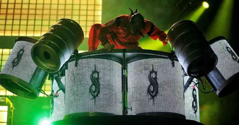 No hay detalle menor en este 'performance nu metal', Slipknot entrega algo realmente especial que retumba en los sentidos. Foto:  Esteban Vega / SEMANA
