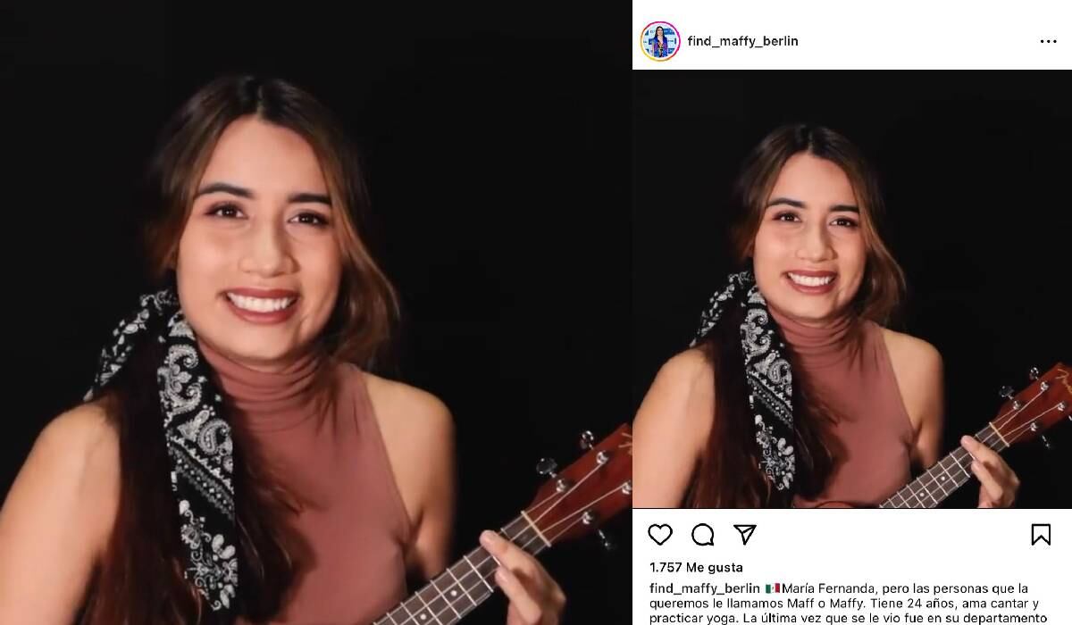 La mexicana lleva días desaparecida cuando salió de su casa y no regresó