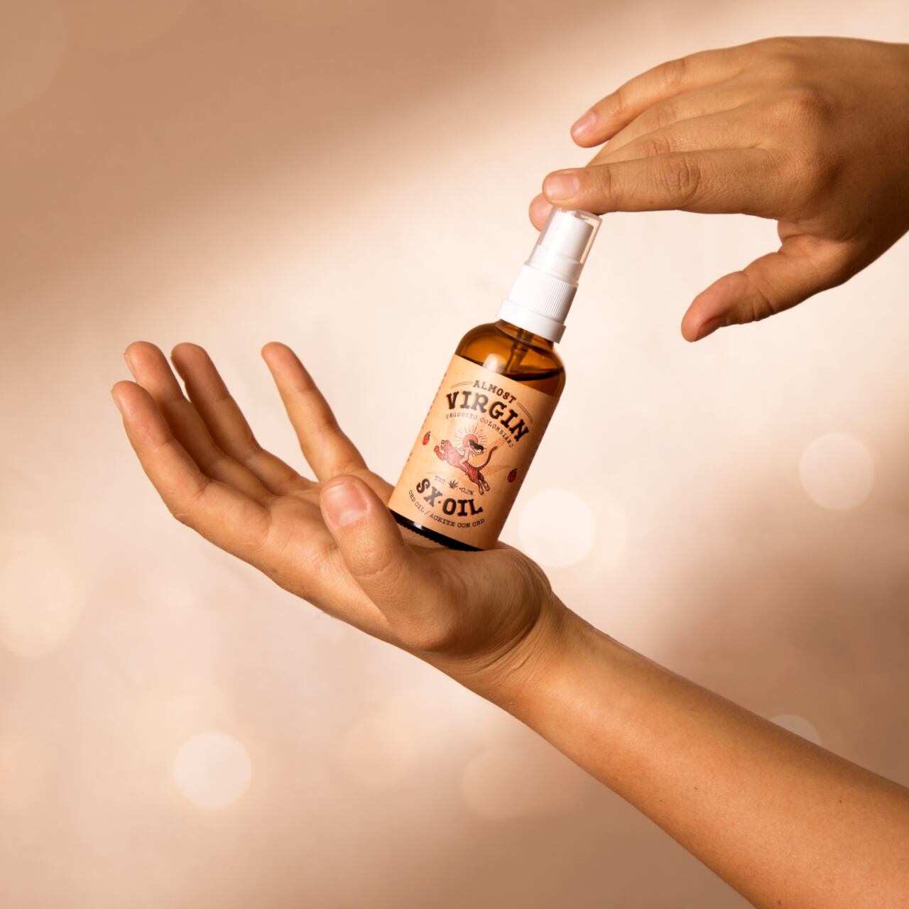 Aceite afrodisíaco de Almost Virgin