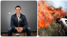 Mauricio Toro, autor del proyecto de ley sobre manejo del fuego y no solo de los incendios forestales.