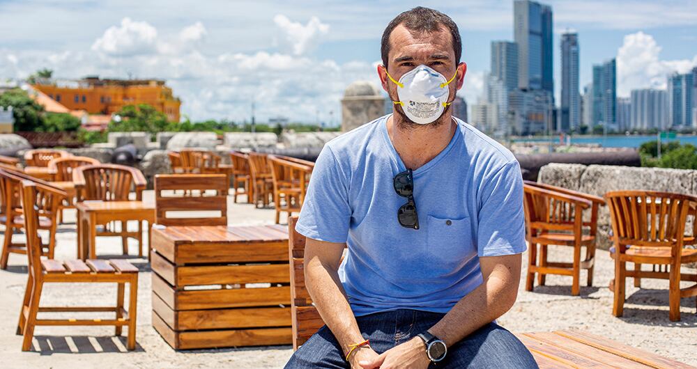 Julián Sánchez, socio de Café del Mar, confía en la recuperación del segundo semestre.
