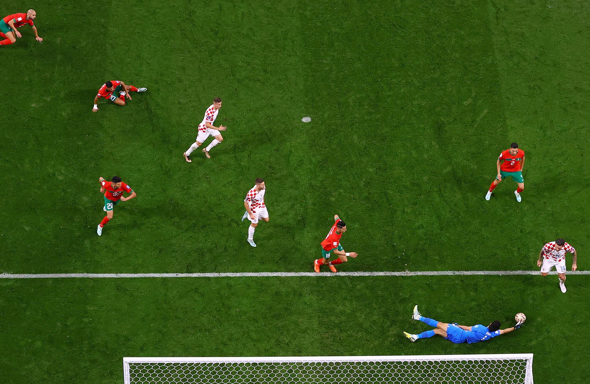 En imágenes. Croacia se queda con el tercer puesto en Qatar 2022