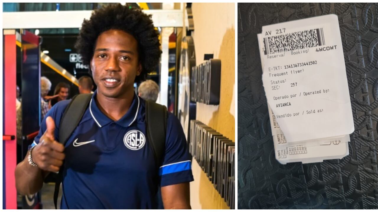 Carlos Sánchez comentó que el vuelo fue sobrevendido, razón por la que casi se queda sin viajar.