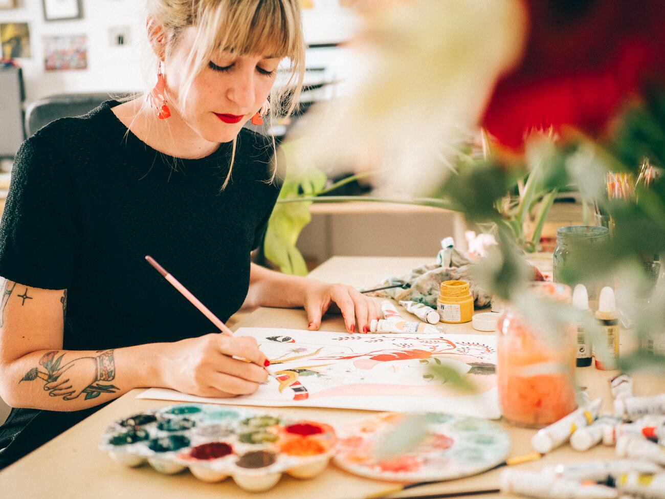 María Hesse nació en Huelva en 1982 pero se declara andaluza por adopción. Visitó el país en 2018 y hablamos con ella.