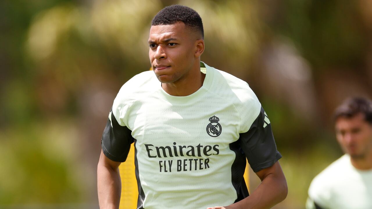 Kylian Mbappé, estrella del Real Madrid.