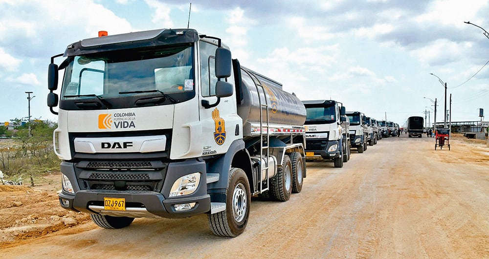 El escándalo de corrupción de la UNGRD inició con la compra amañada de 40 carrotanques, con sobrecostos, para el departamento de La Guajira.