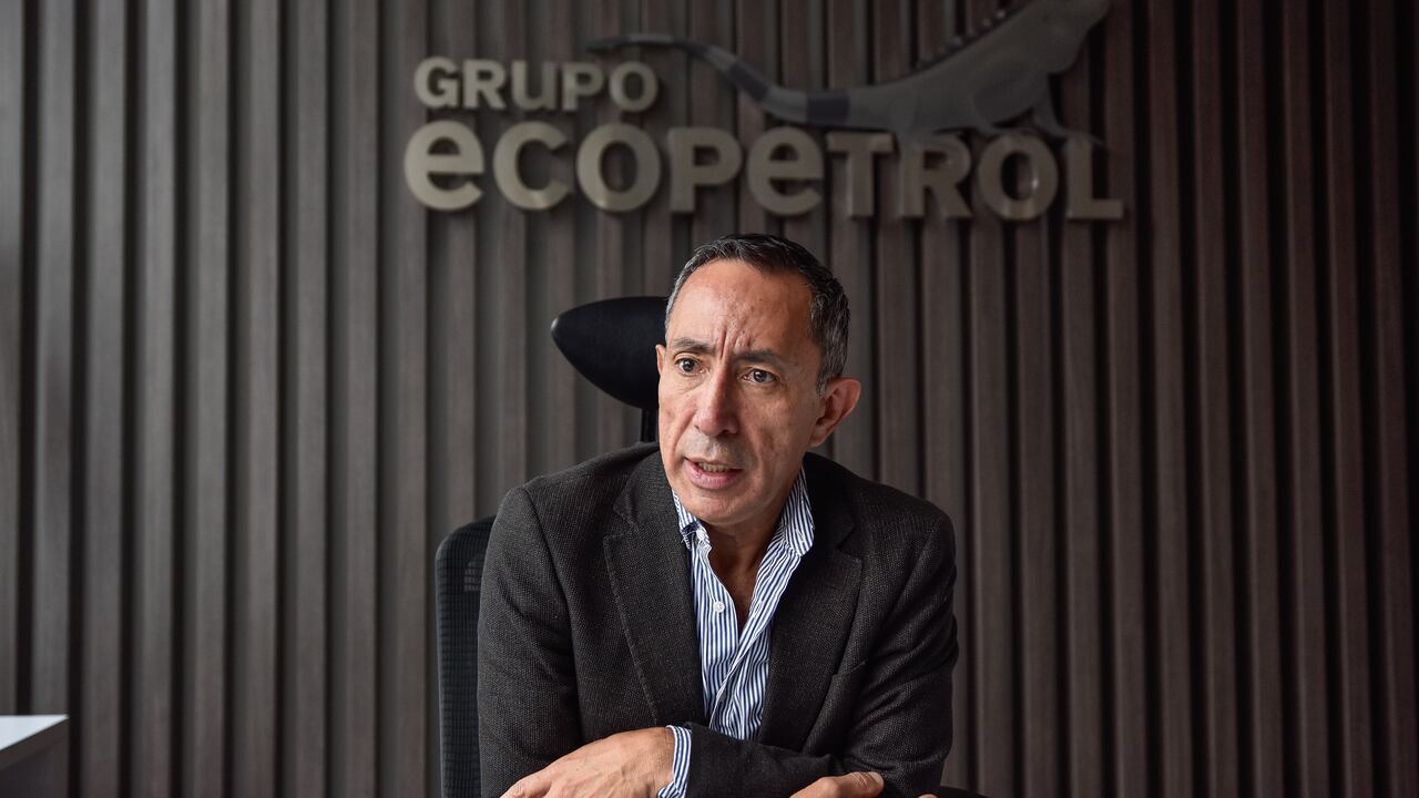 Ricardo Roa Barragán, presidente de Ecopetrol, habla de los recientes resultados de la compañía. (Colprensa - Cristian Bayona).