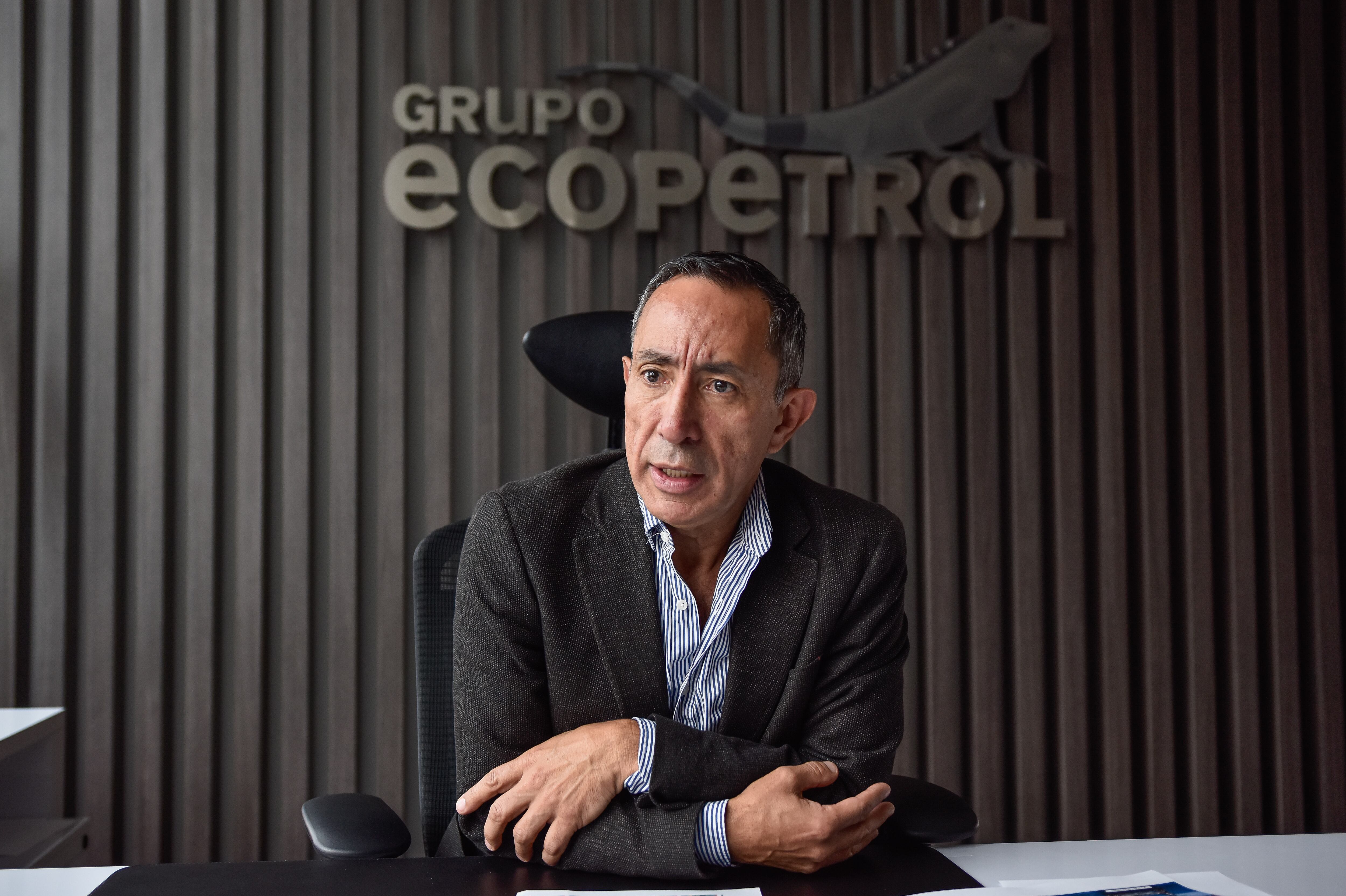 Ricardo Roa Barragán, presidente de Ecopetrol, habla de los recientes resultados de la compañía. (Colprensa - Cristian Bayona).