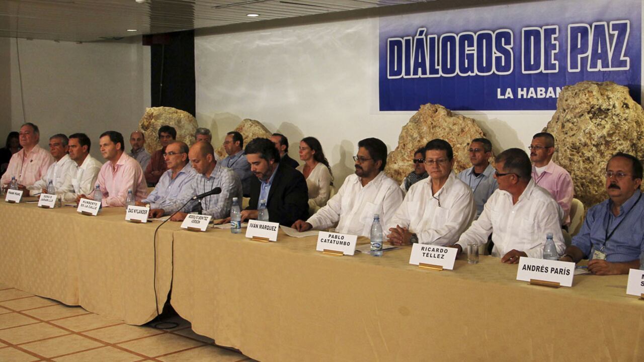 Delegados de paz.