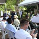 El acto de entrega de predios, para labores productivas, a excombatientes en Huila