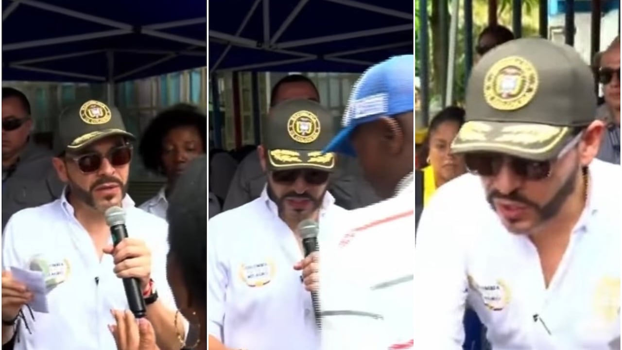 El mandatario nacional, Abelardo De La Espriella, estuvo en Buenaventura junto a la comunidad afectada por el terremoto.