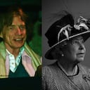 Mick Jagger, reina Isabel II, Elton John