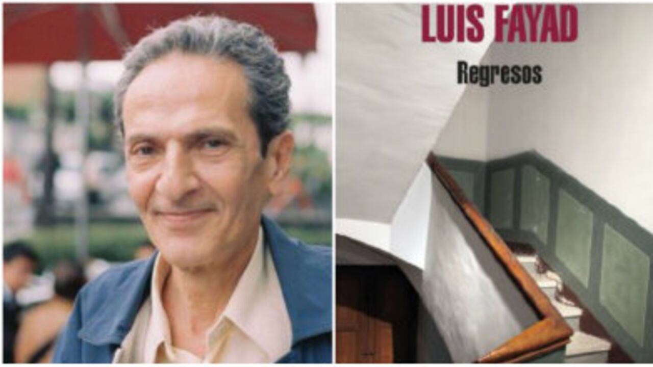 Luis Fayad presenta su nueva novela, titulada 'Regresos'.