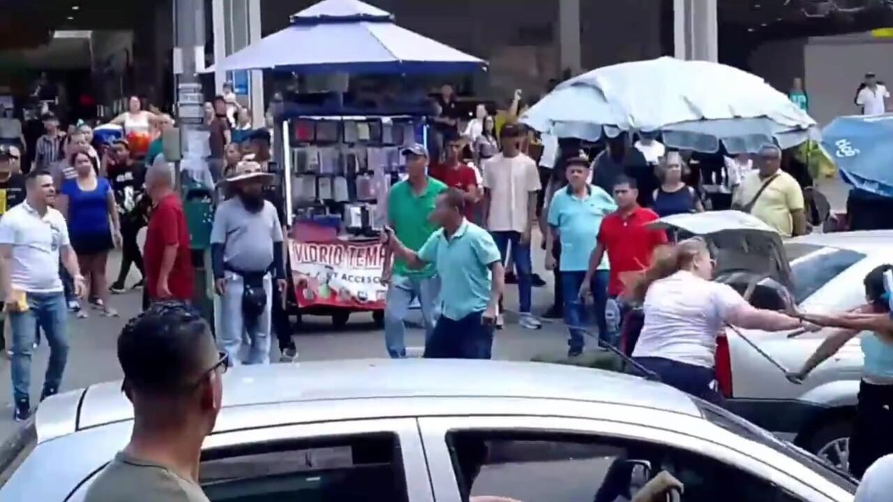 Agresión en vía pública de Bello, Antioquia
