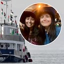 Las colombianas Manuela Bedoya y Luna Barreto estaban a bordo de la embarcación humanitaria cuando fueron interceptadas por fuerzas israelíes.