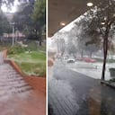 La temporada de más lluvias llegó con fuerza a Bogotá en la última semana, generando granizadas y varias emergencias.