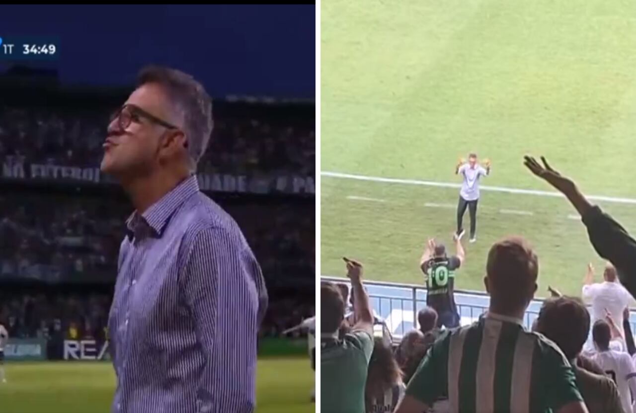 Juan Carlos Osorio se enfrentó a un hincha en Brasil