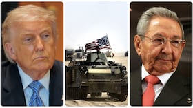 Donald Trump y Raúl Castro