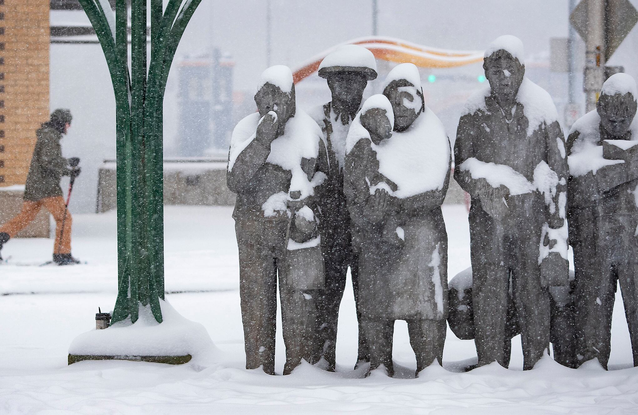 Las postales que nos deja el invierno en el mundo.