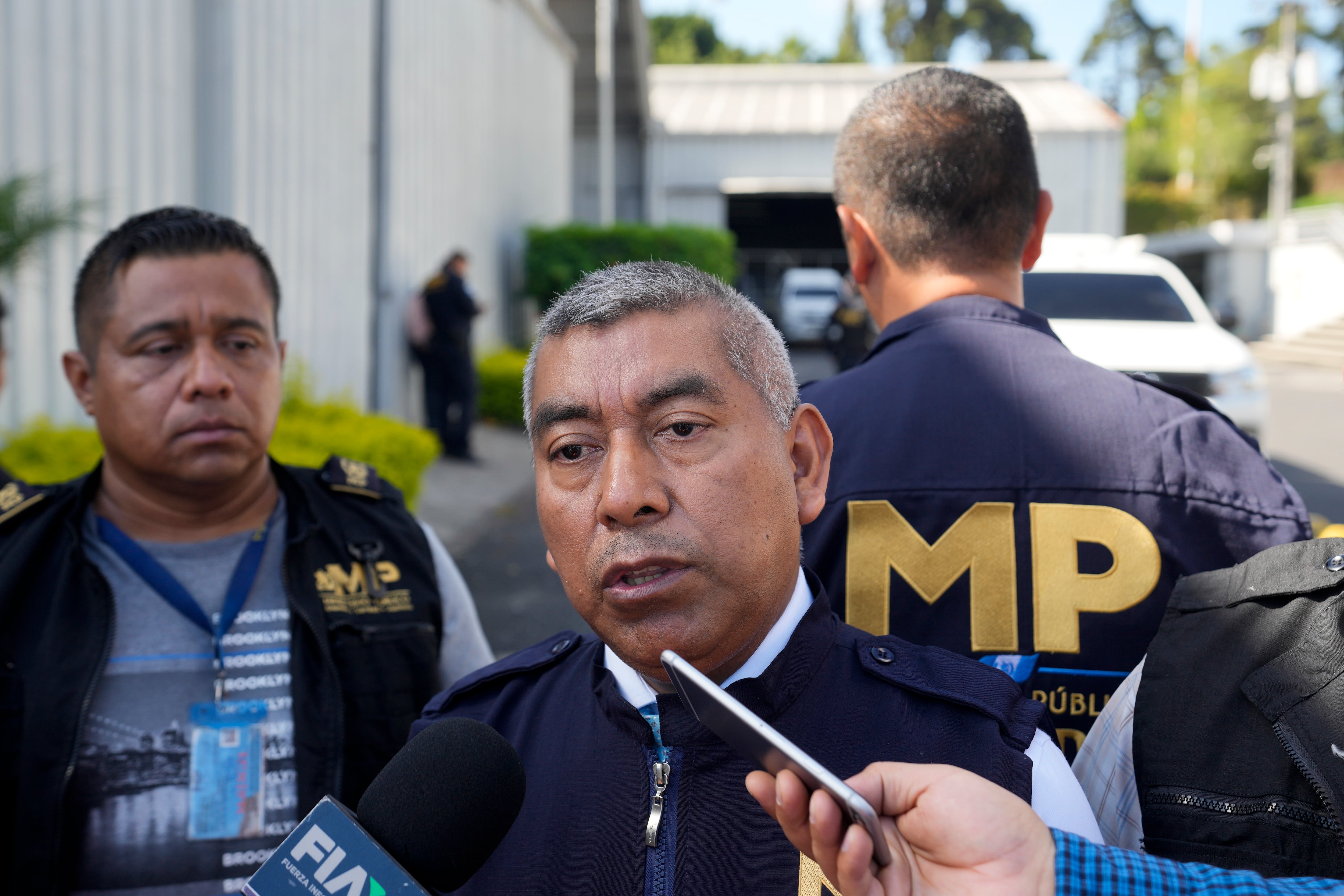 El fiscal anticorrupción Rafael Curruchiche