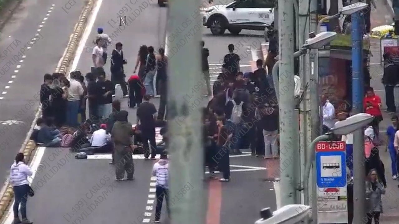 Caos en la Séptima: Estudiantes de la Distrital protestan por crisis en decanaturas