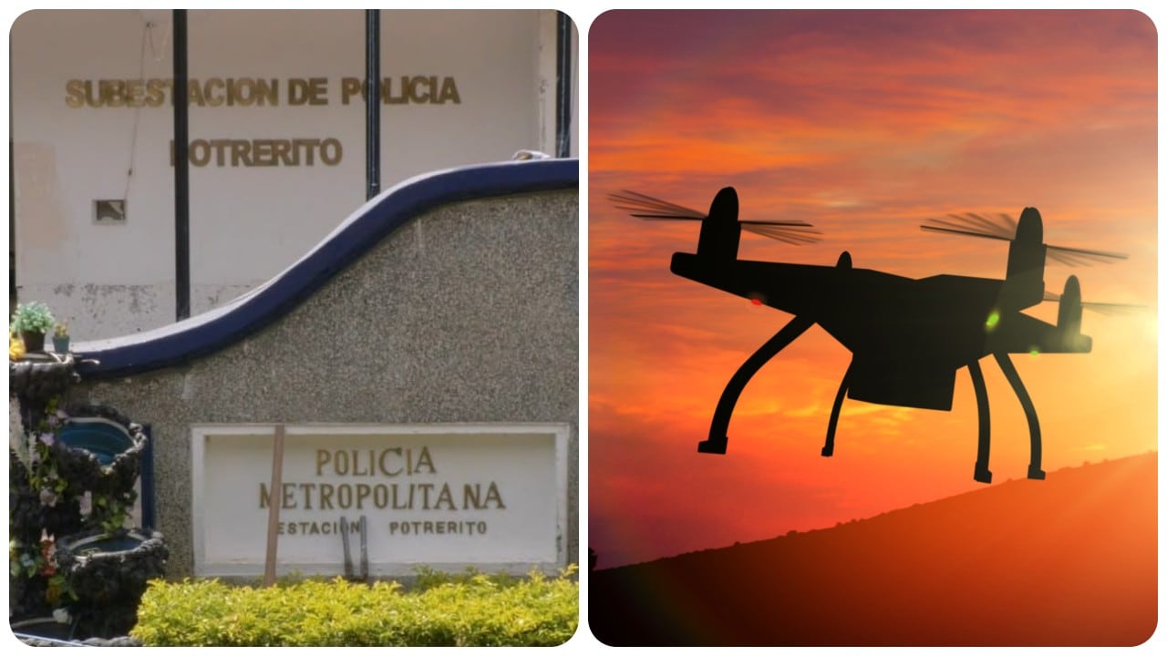 Con drones atacaron subestación de Policía de Potrerito, en zona rural de Jamundí.
