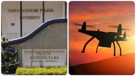 Con drones atacaron subestación de Policía de Potrerito, en zona rural de Jamundí.