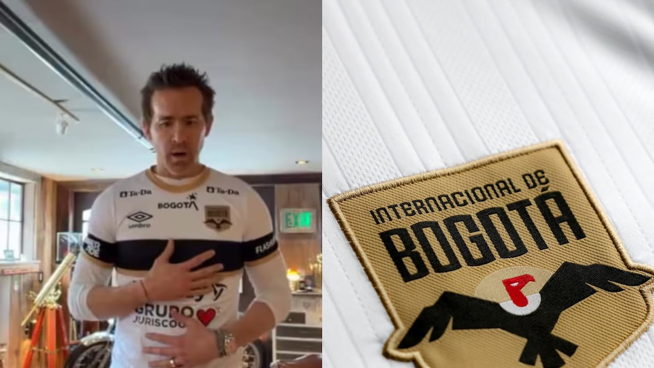 El actor canadiense y copropietario del club capitalino apareció en redes sociales luciendo el nuevo uniforme.