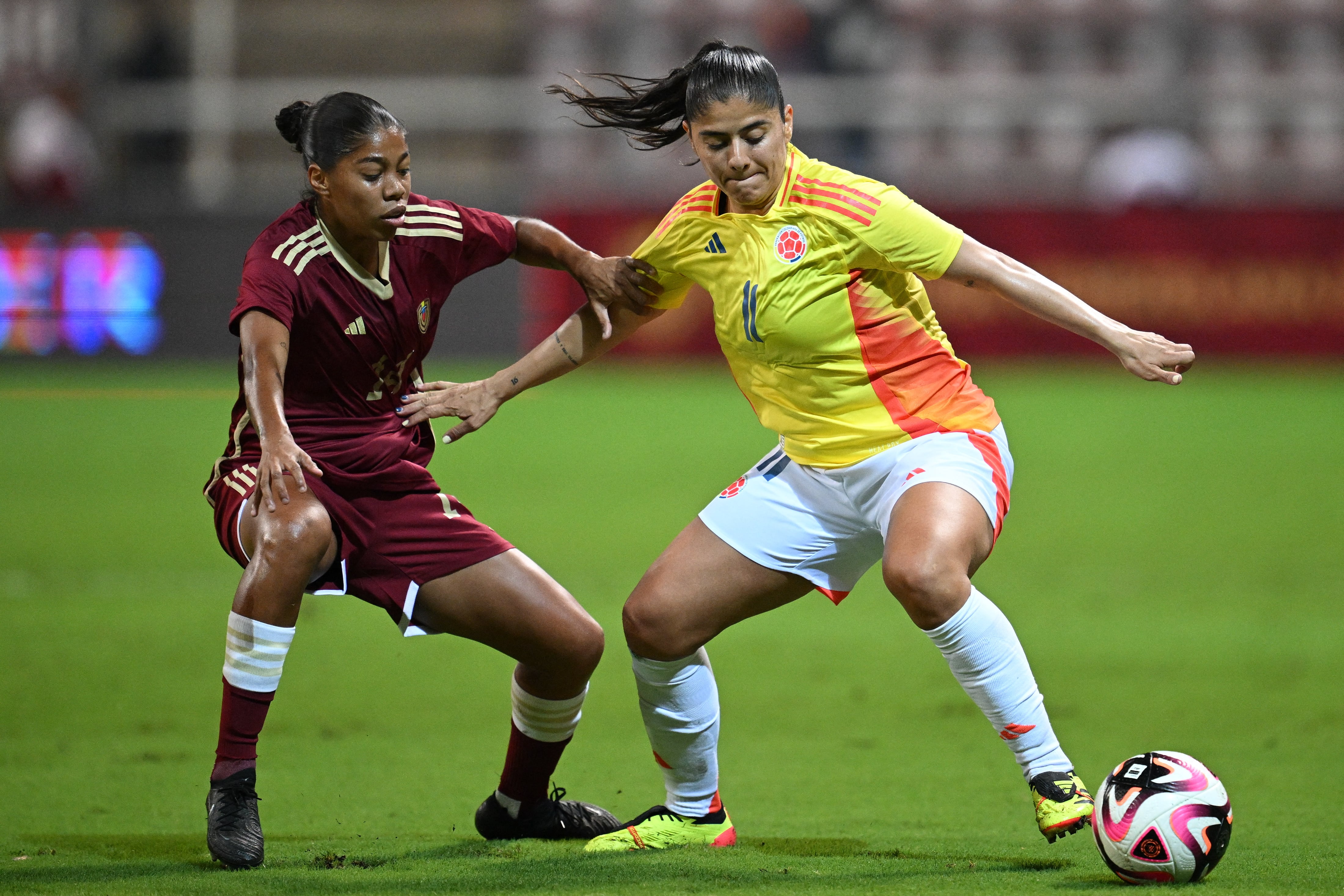 Selección Colombia femenina vs Venezuela - partido amistoso - Estadio Metropolitano de Lara.