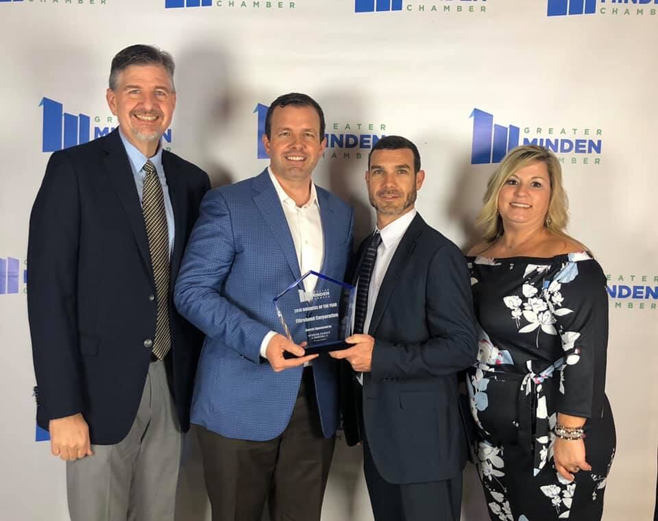 La compañía fue premiada como Empresa del Año 2019 por la Cámara de Comercio de Greater Minden