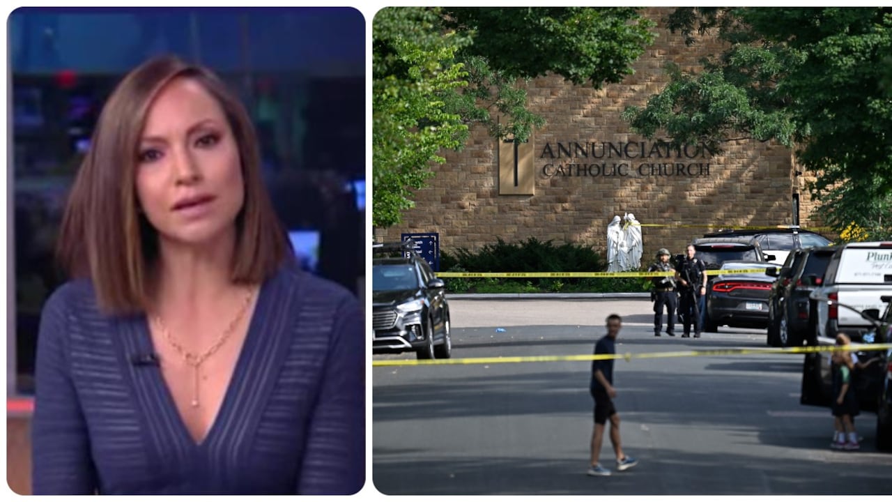 Periodista llora en medio de transmisión de tiroteo