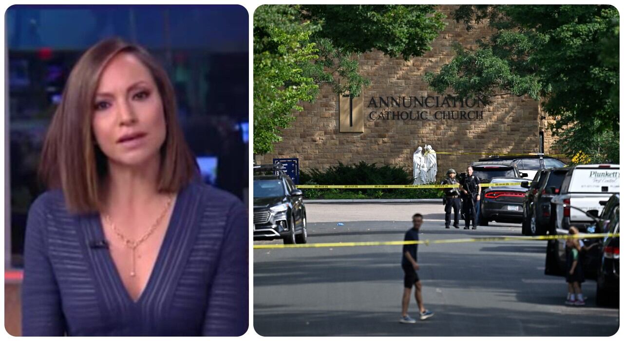 Periodista llora en medio de transmisión de tiroteo