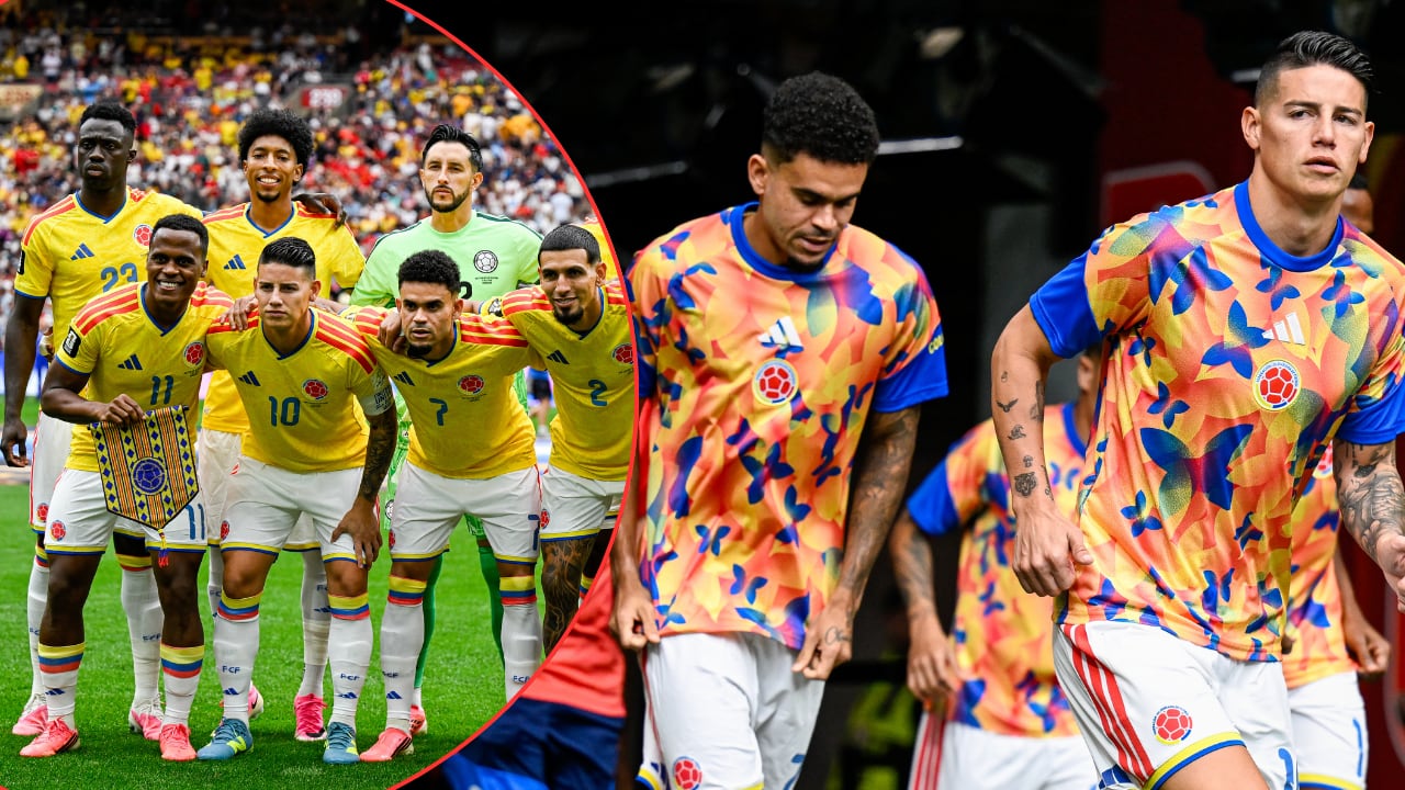 Un jugador de la Selección Colombia defendió a James Rodríguez y Luis Díaz.
