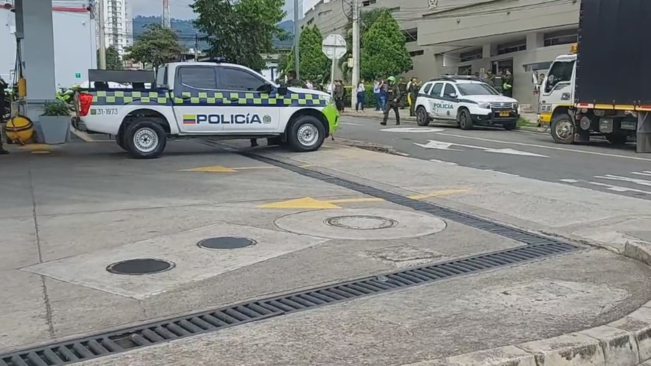 El artefacto estalló en la estación La Virgen, al norte de Bucaramanga.