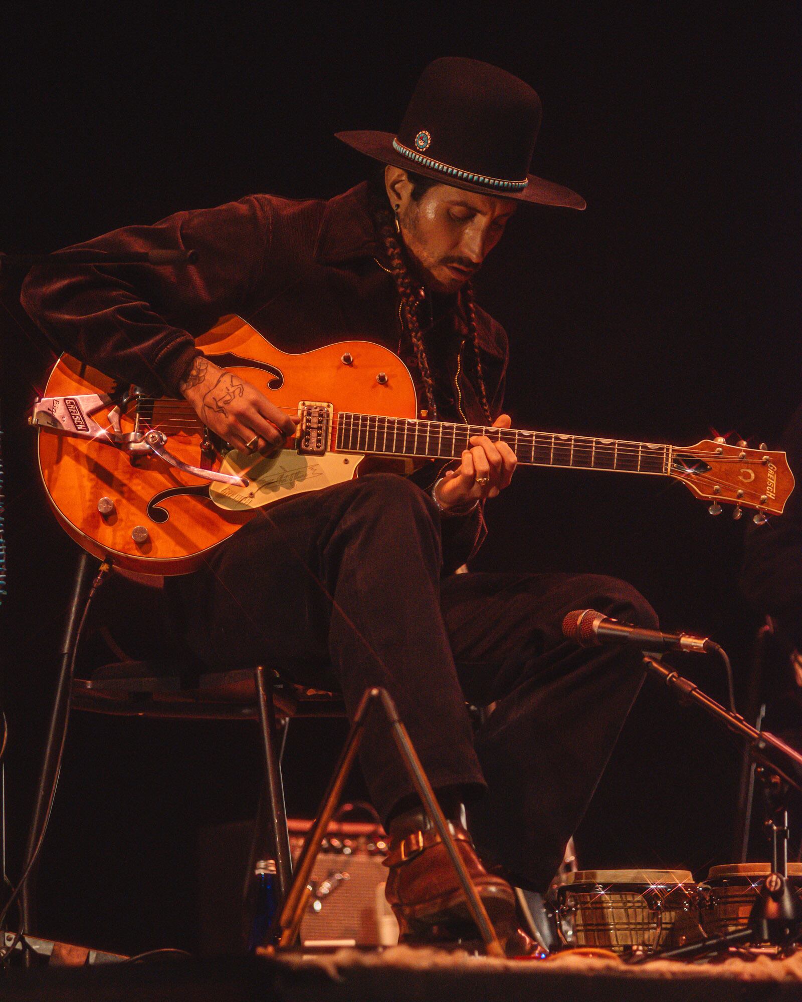 Hermanos Gutiérrez en el Teatro Mayor JMSD de Bogotá (30 ene, 2026). Foto: @alejandra.mar