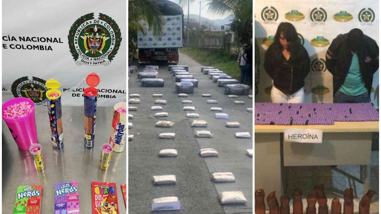 La Policía Antinarcóticos dio varios golpes contra el tráfico de estupefacientes en el suroeste del país.