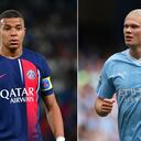 Kylian Mbappé y Erling Haaland.