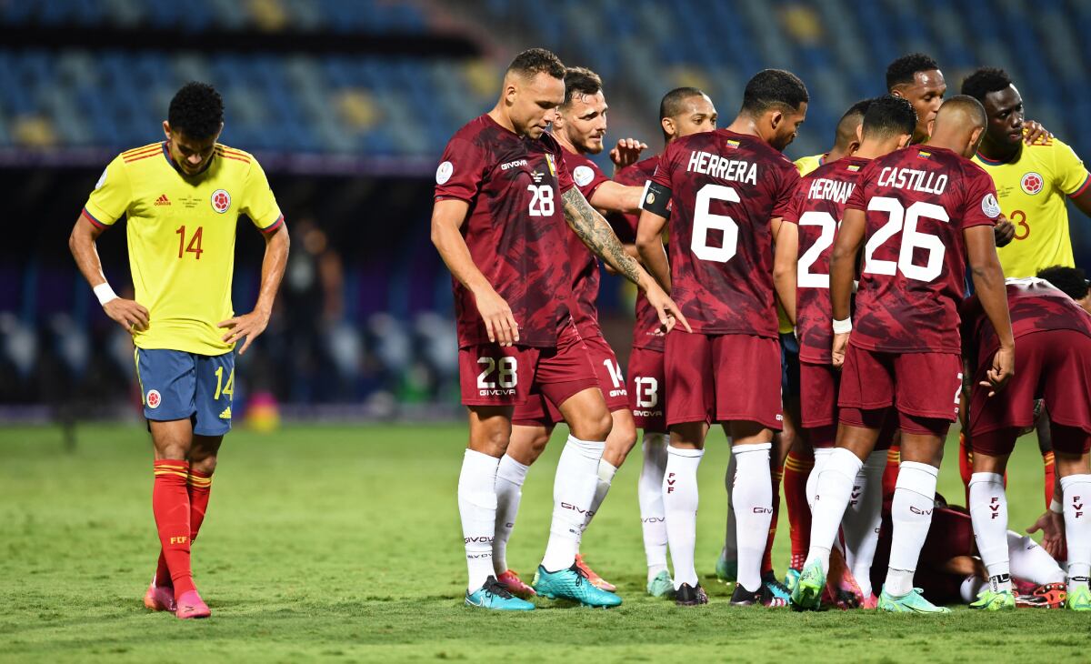 Selección Colombia vs Venezuela, fecha 2, Copa América 2021