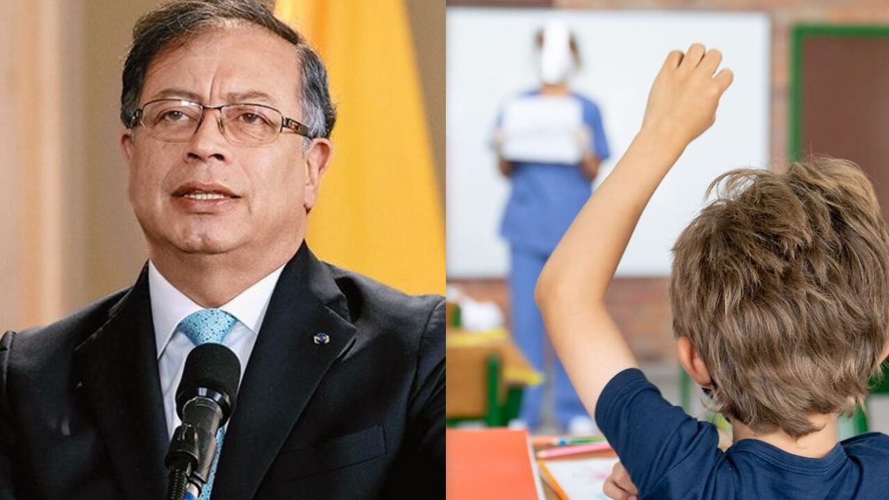 El Distrito explicó qué harán los colegios frente a la medida del presidente Petro.