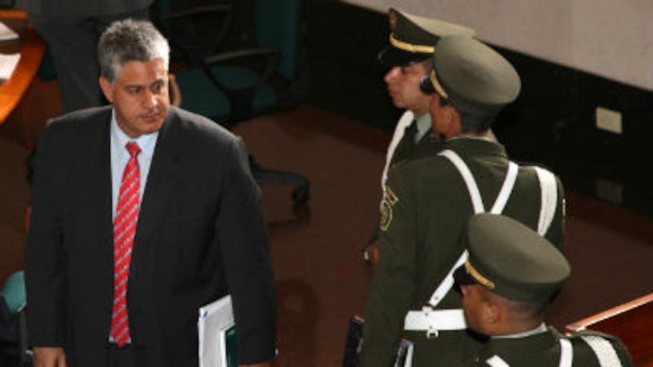 El exsenador Iván Moreno en la audiencia ante la Corte Suprema