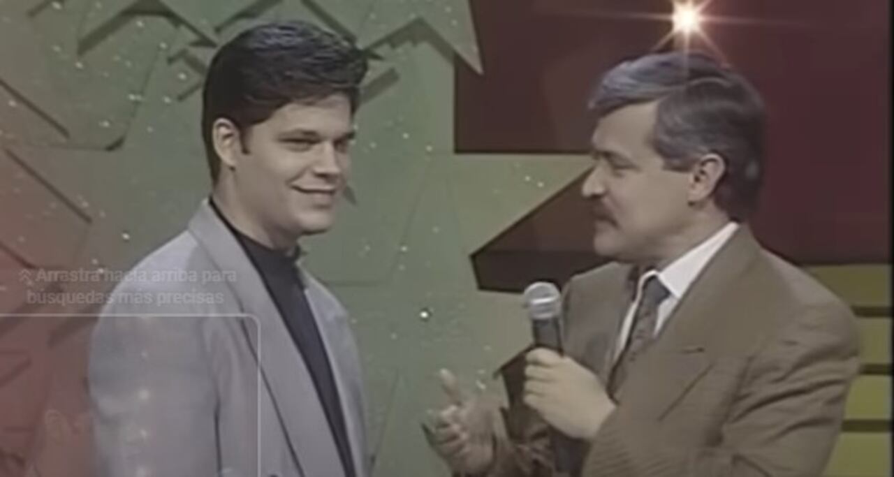 Reviven recuerdo de Rey Ruiz, jurado de ‘Yo me llamo’, cuando participó en El Show de las Estrellas de Jorge Barón