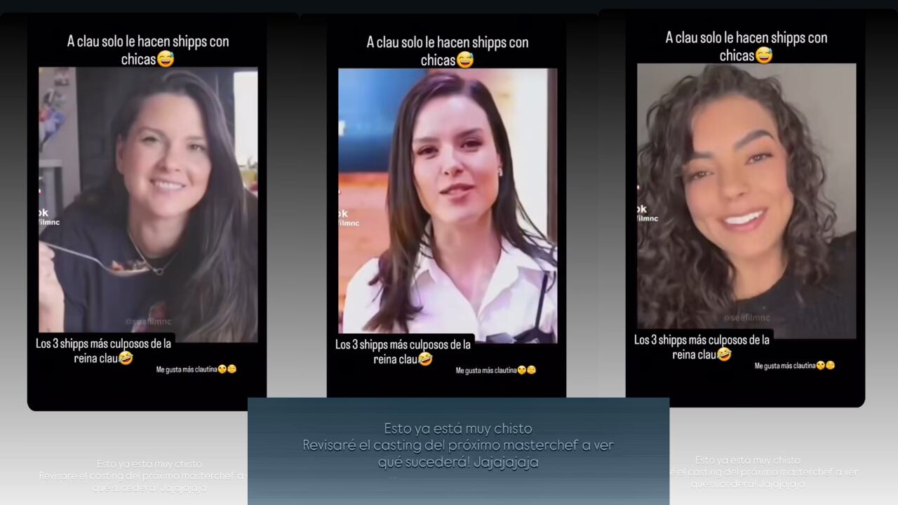 Esto respondió la presentadora de MasterChef por los rumores de su romance con algunas celebridades.