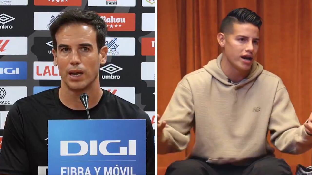 Iñigo Pérez respondió a las palabras de James Rodríguez