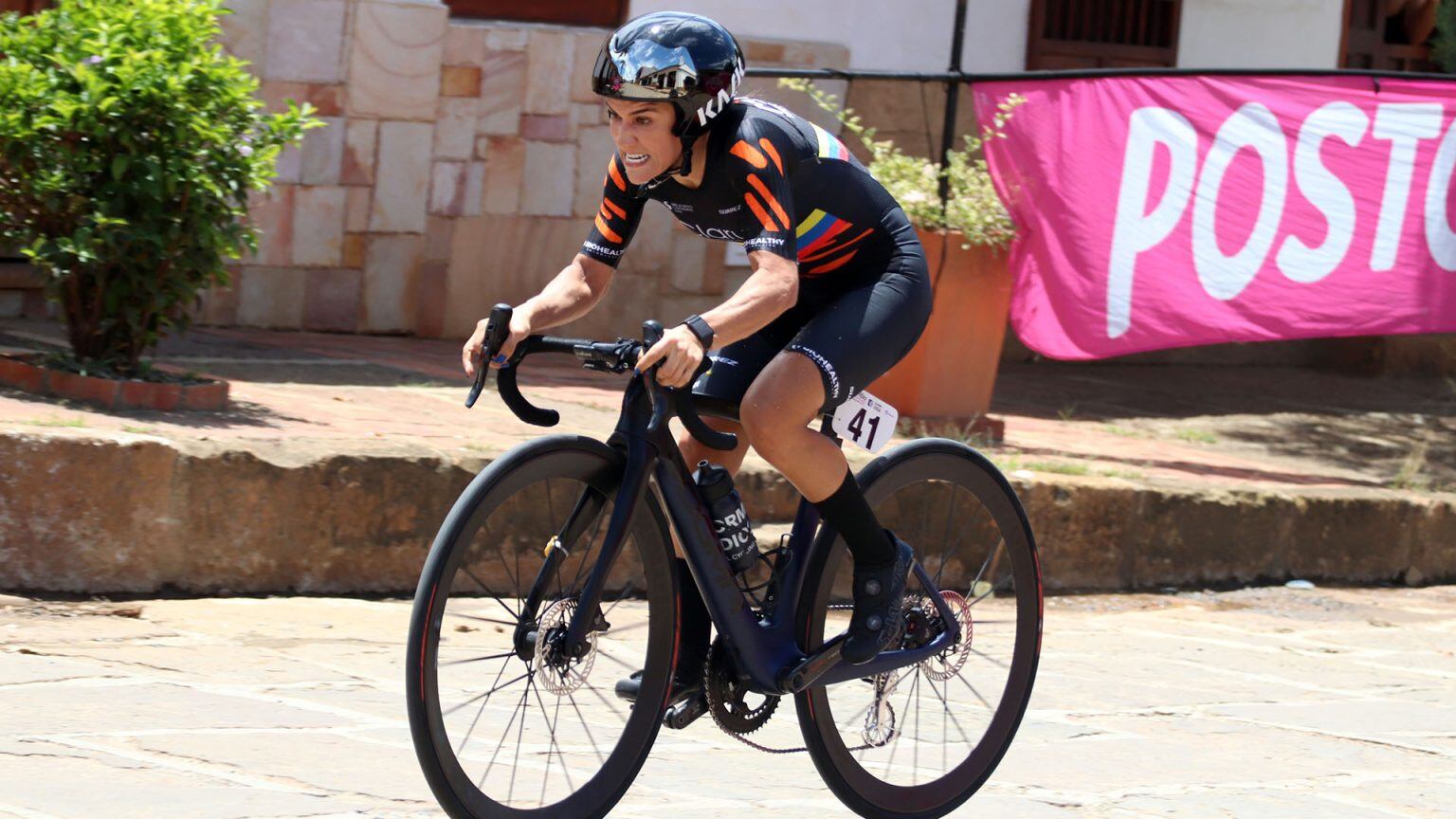 Lilibeth Chacón , ganadora de la etapa