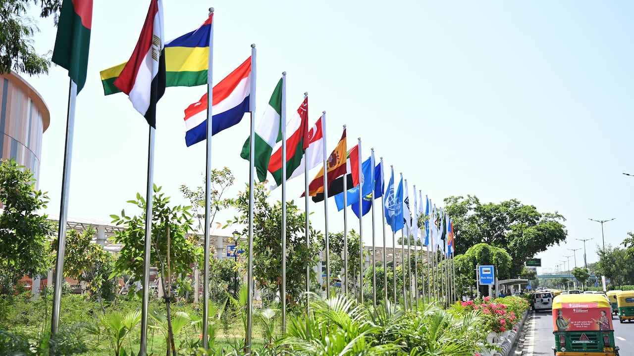India, país anfitrión del G20 Nueva Delhi (Photo by Money SHARMA / AFP)